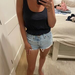 American Eagle Outfitters Black Tank Top